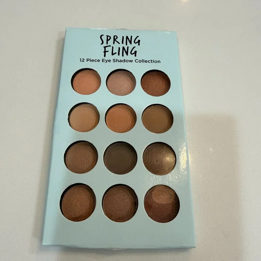 Spring Fling Ulta Beauty 12-piece eyeshadow collection palette 9.6g / .34 oz NWT